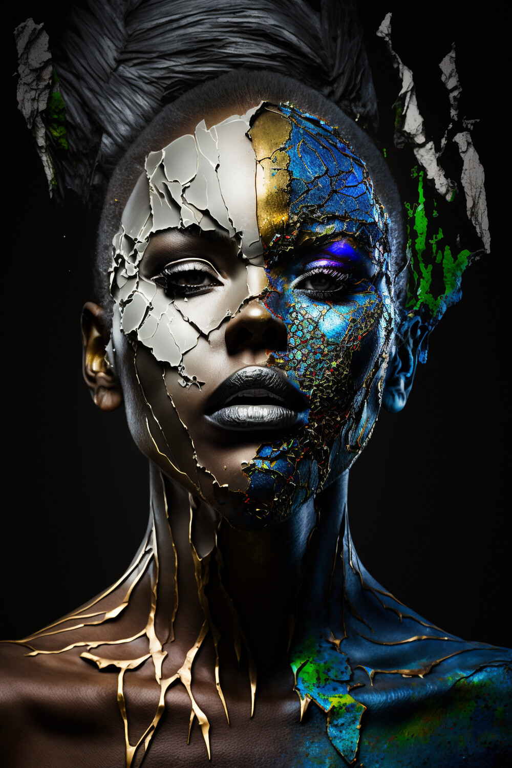 Dye Disguise Woman