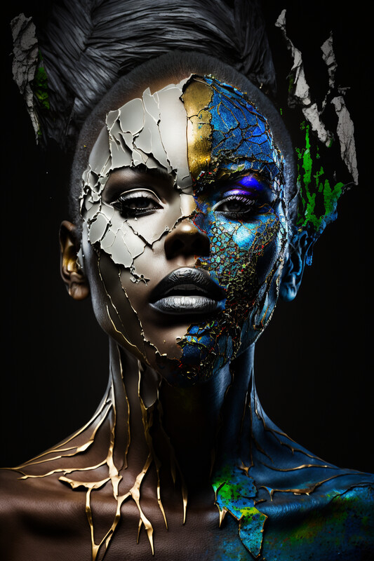 Dye Disguise Woman