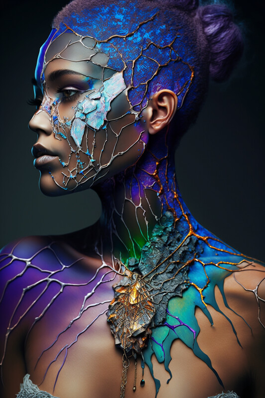 Dye Disguise Woman