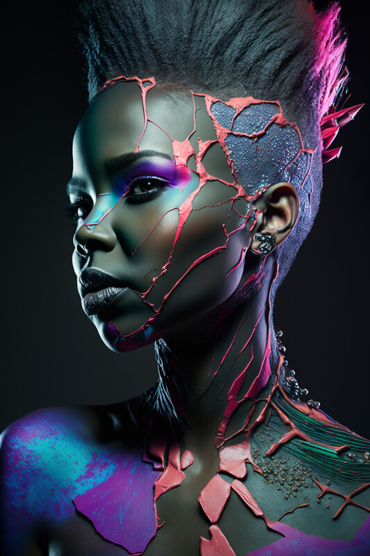 Dye Disguise Woman