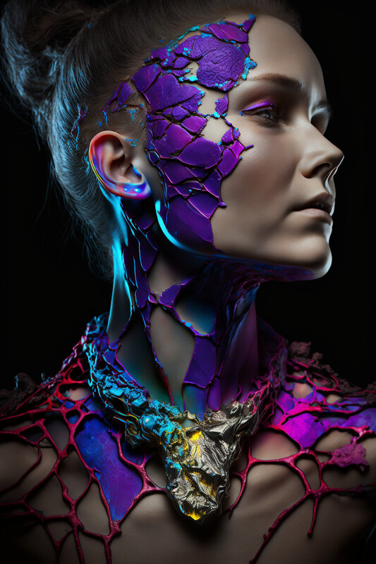 Dye Disguise Woman