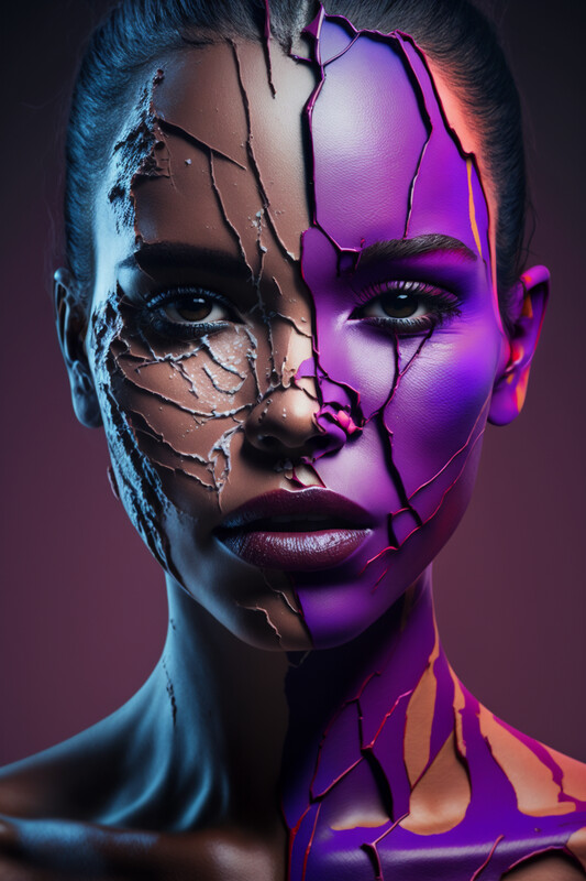 Dye Disguise Woman