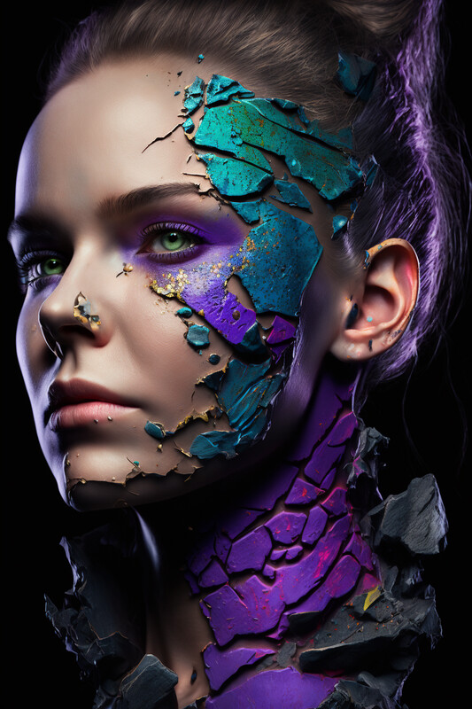 Dye Disguise Woman