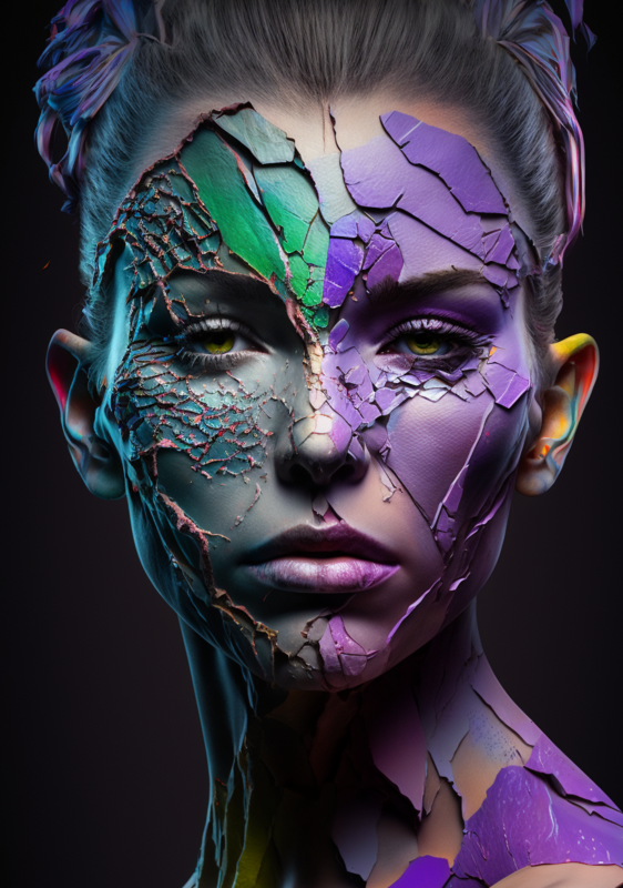 Dye Disguise Woman