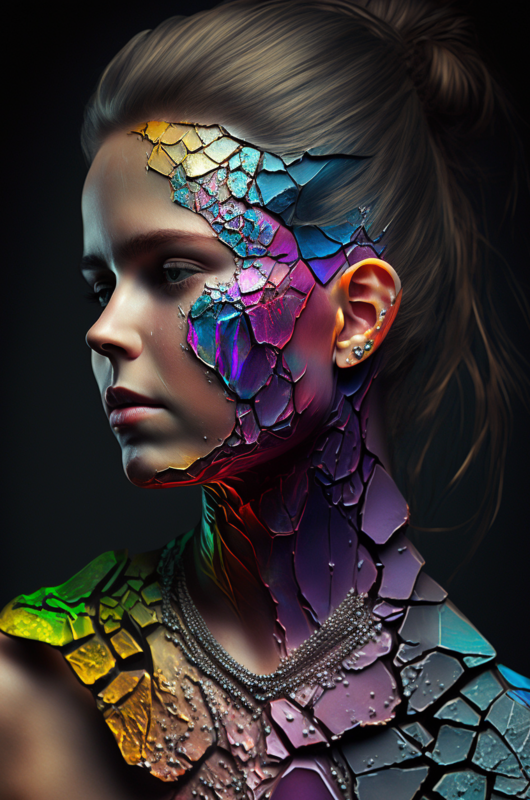 Dye Disguise Woman