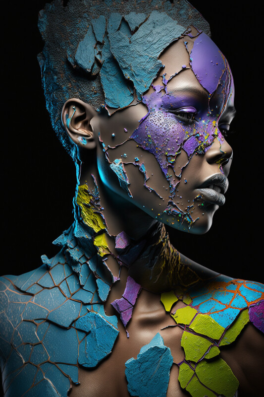 Dye Disguise Woman