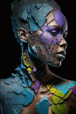 Dye Disguise Woman