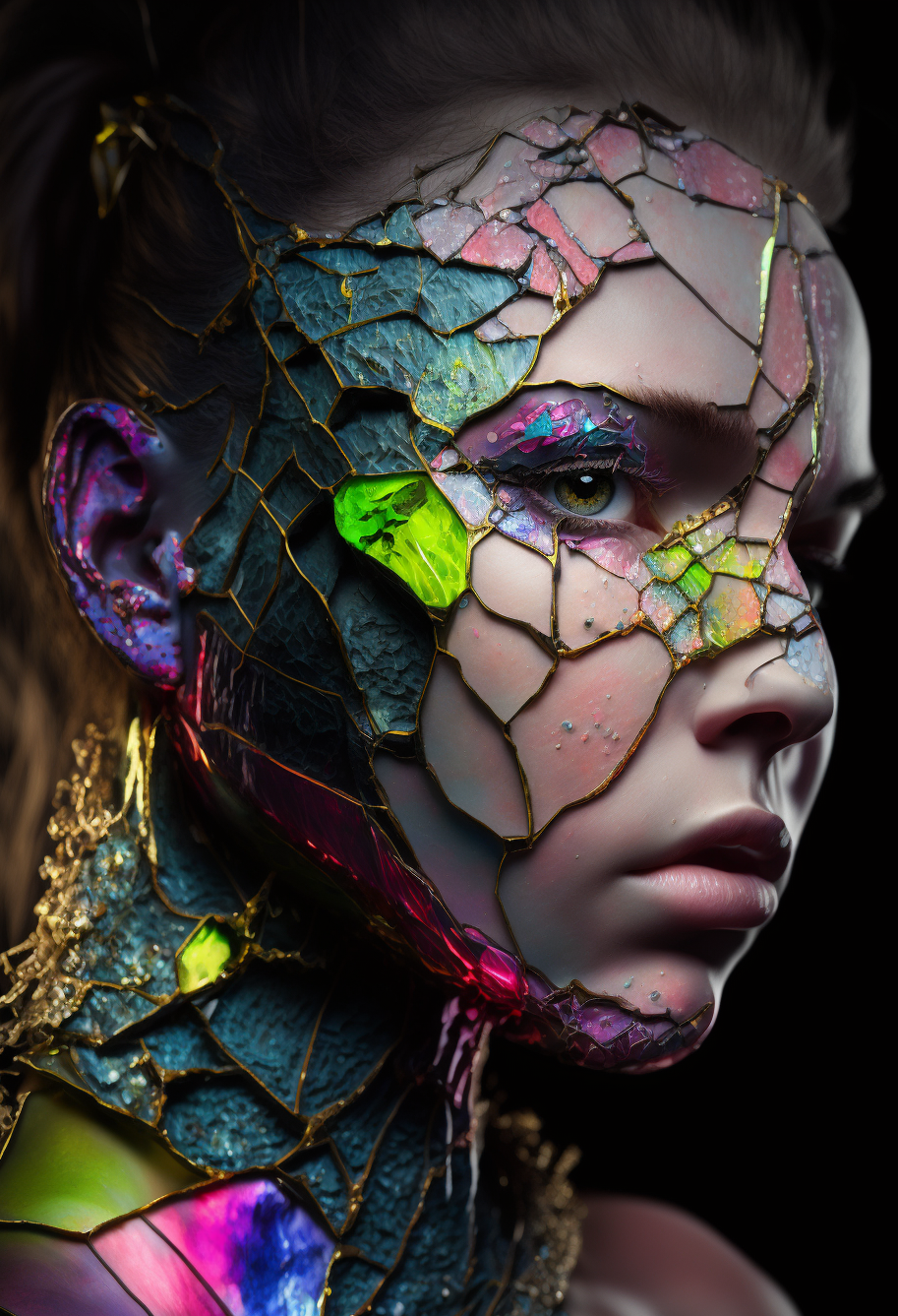 Dye Disguise Woman