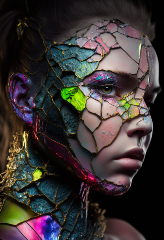 Dye Disguise Woman