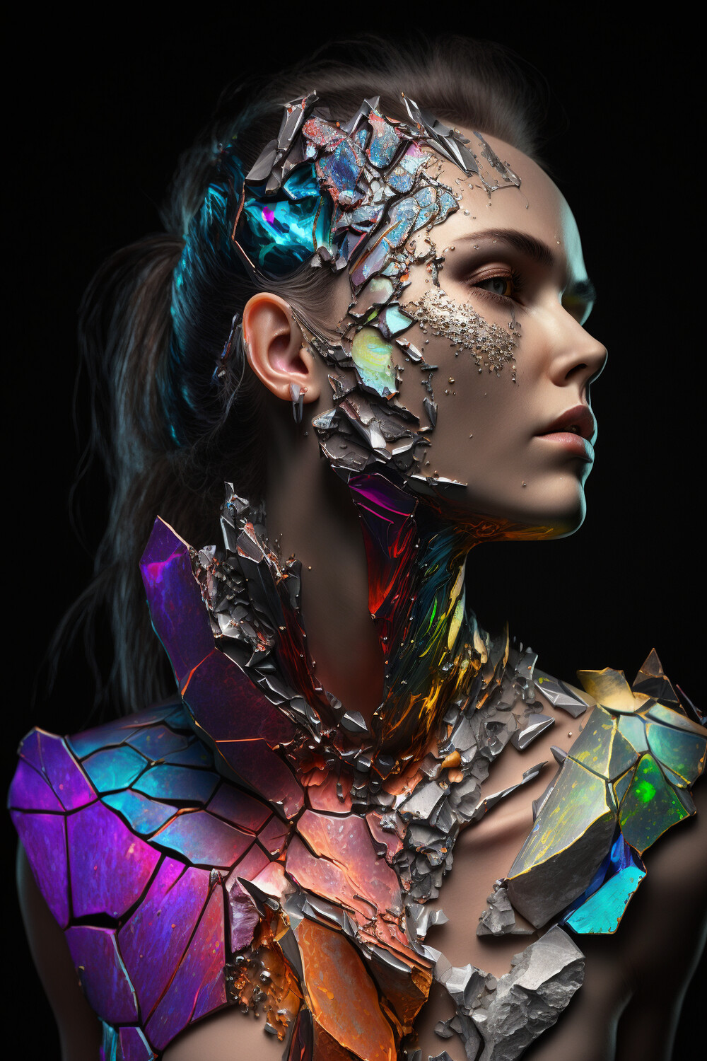 Dye Disguise Woman