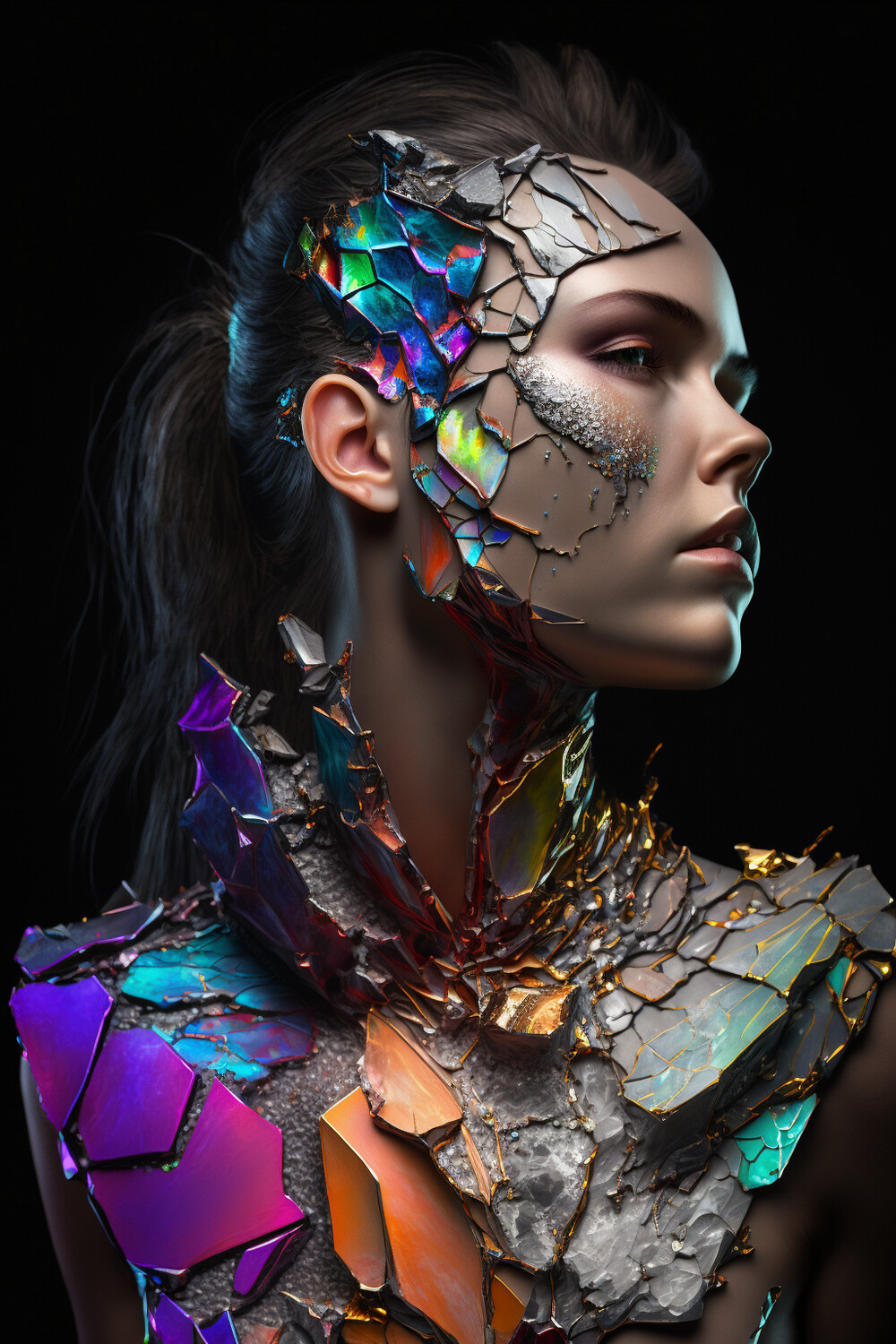 Dye Disguise Woman