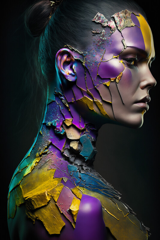 Dye Disguise Woman
