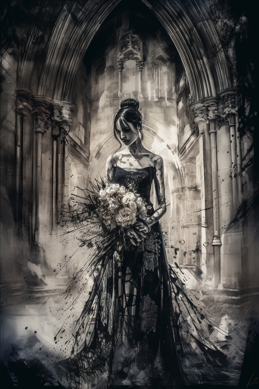 The Gothic Bride Canvas Collection
