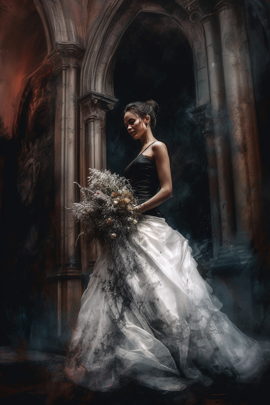 The Gothic Bride Canvas Collection