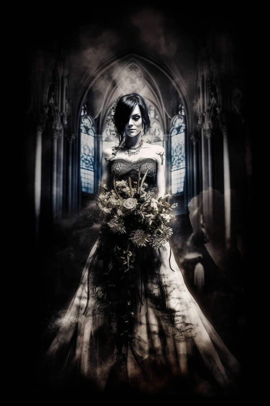 The Gothic Bride Canvas Collection