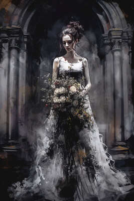 The Gothic Bride Canvas Collection