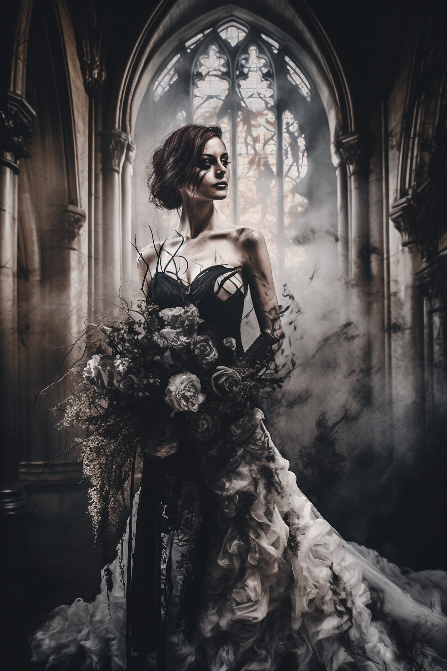 The Gothic Bride Canvas Collection