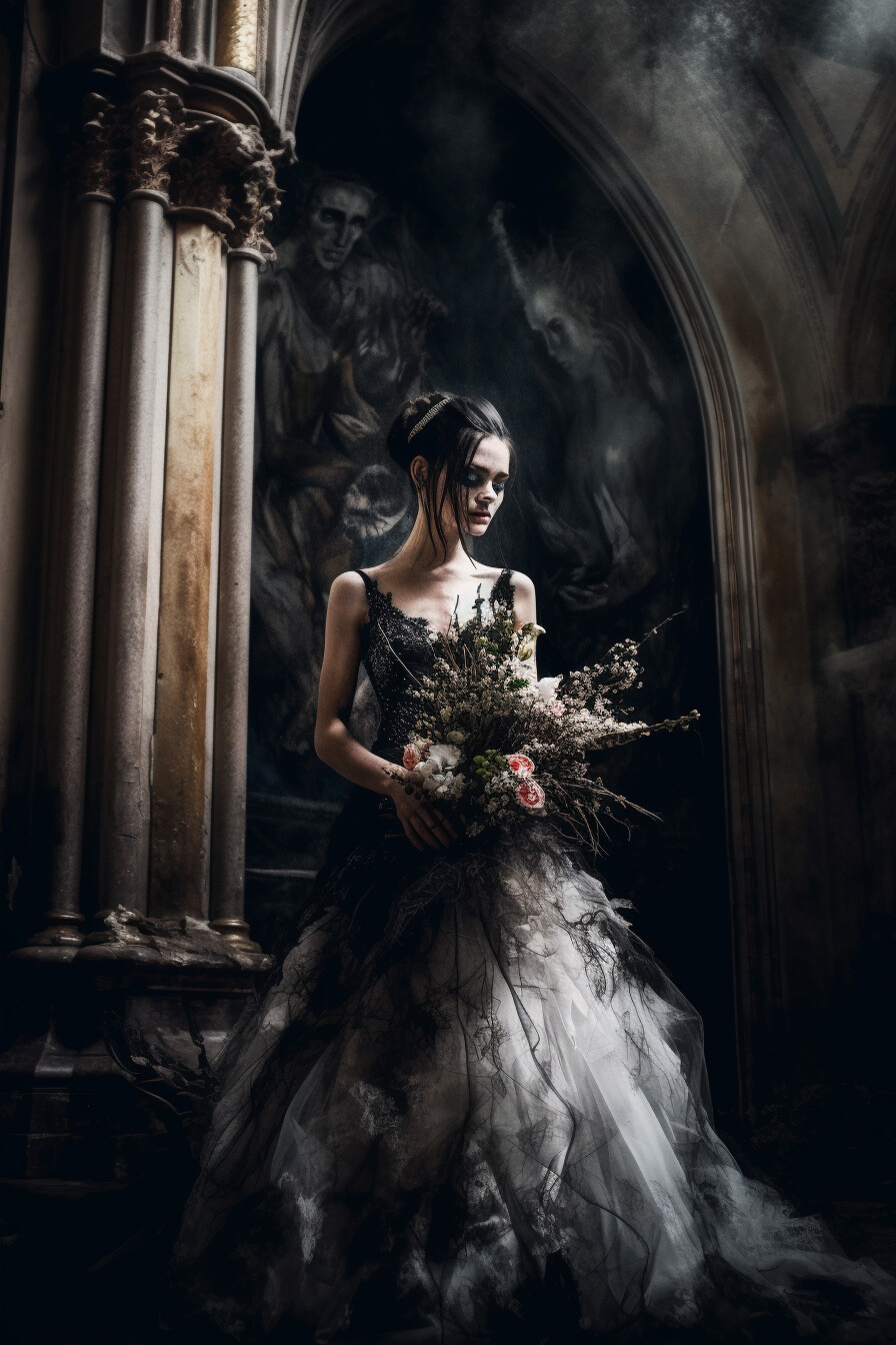 The Gothic Bride Canvas Collection