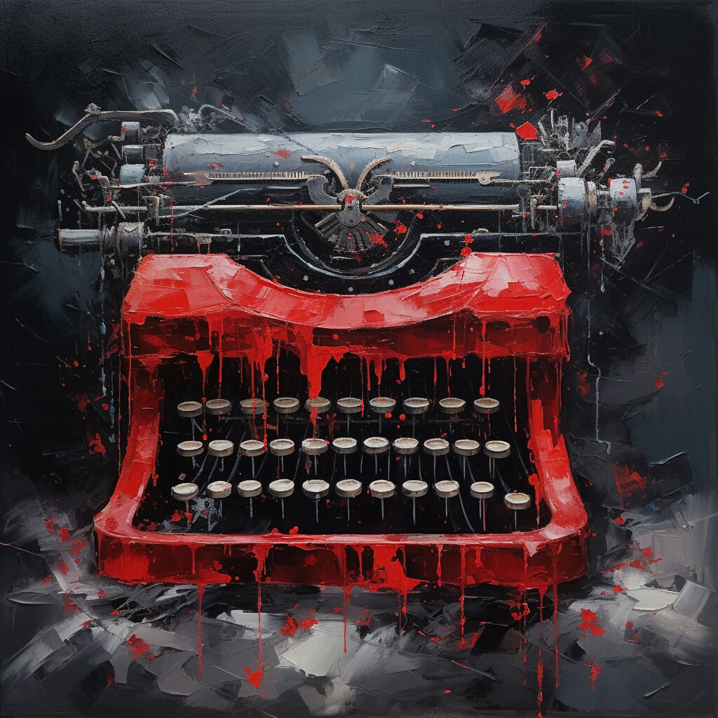 Eccentric Colour Typewriter
