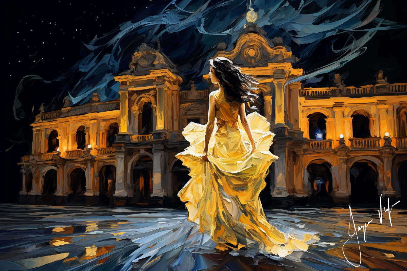 Ball Gowns meet Opera Houses - Concourse de Grandeur