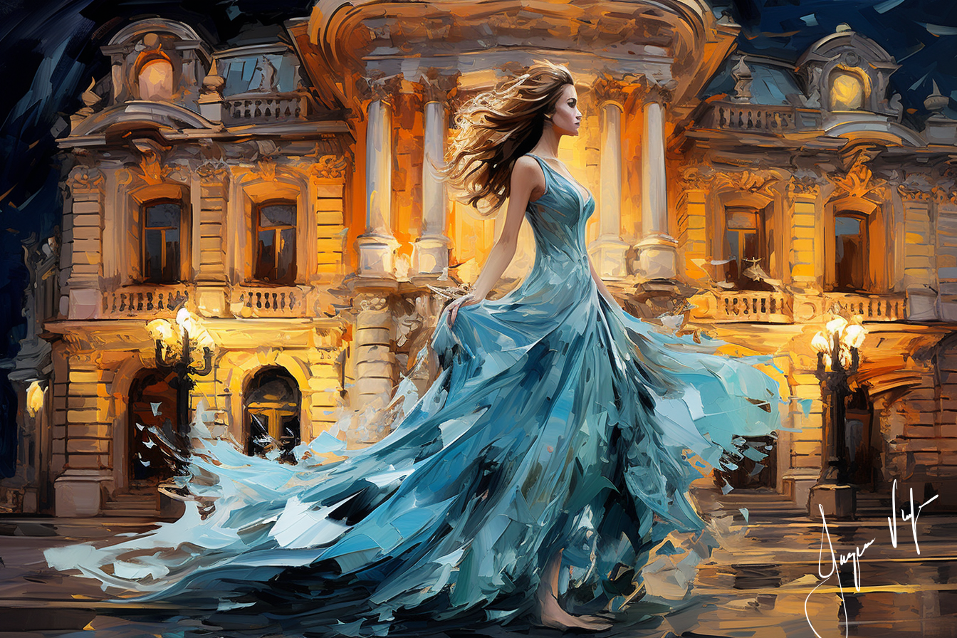 Ball Gowns meet Opera Houses - Concourse de Grandeur
