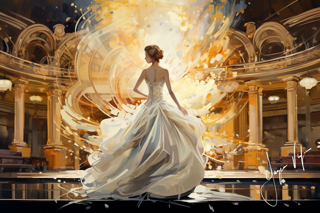Ball Gowns meet Opera Houses - Concourse de Grandeur