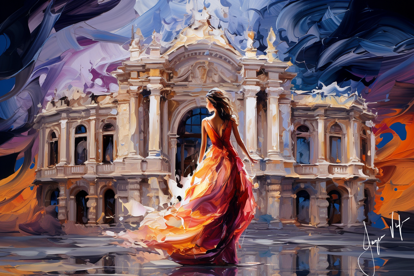 Ball Gowns meet Opera Houses - Concourse de Grandeur