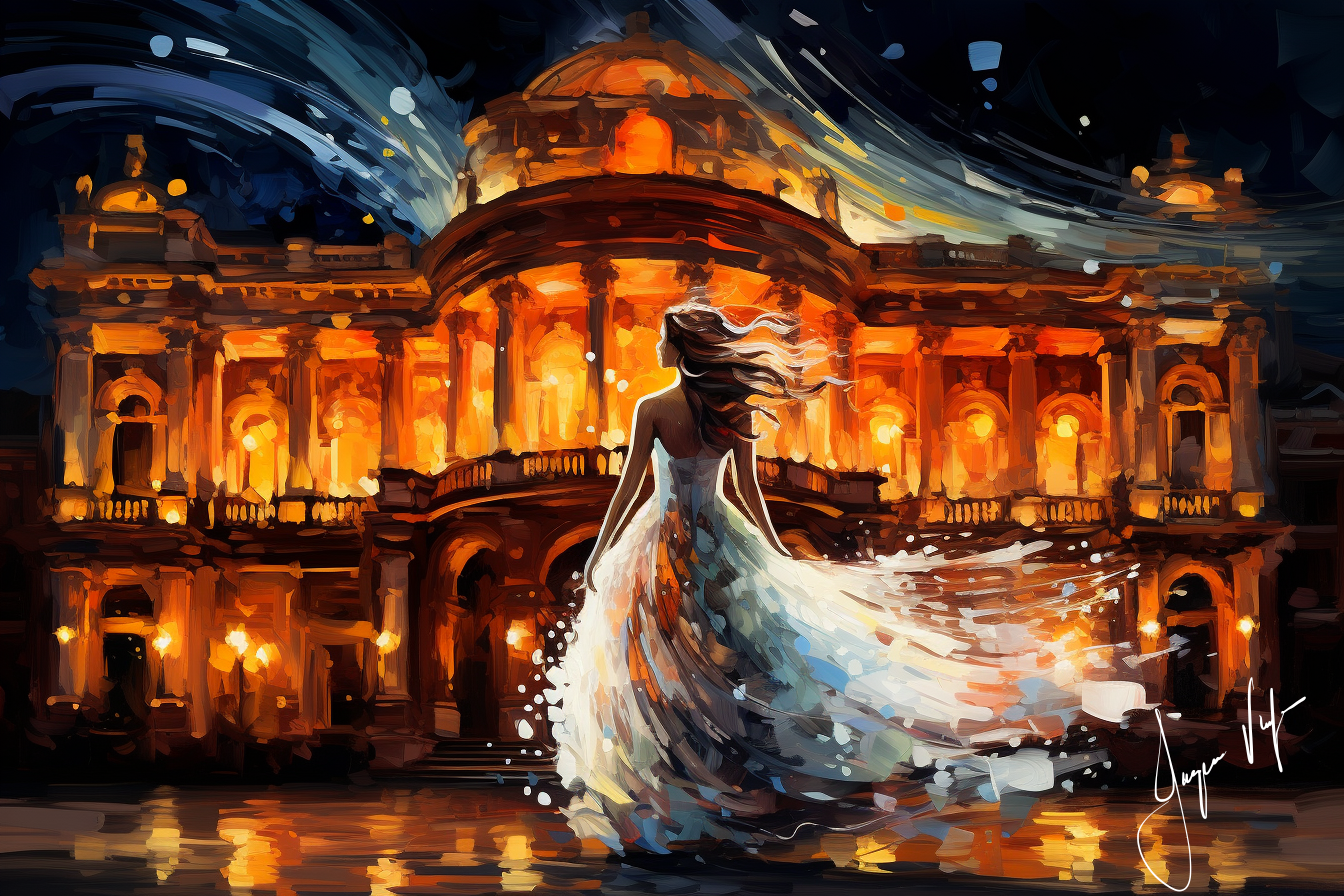 Ball Gowns meet Opera Houses - Concourse de Grandeur