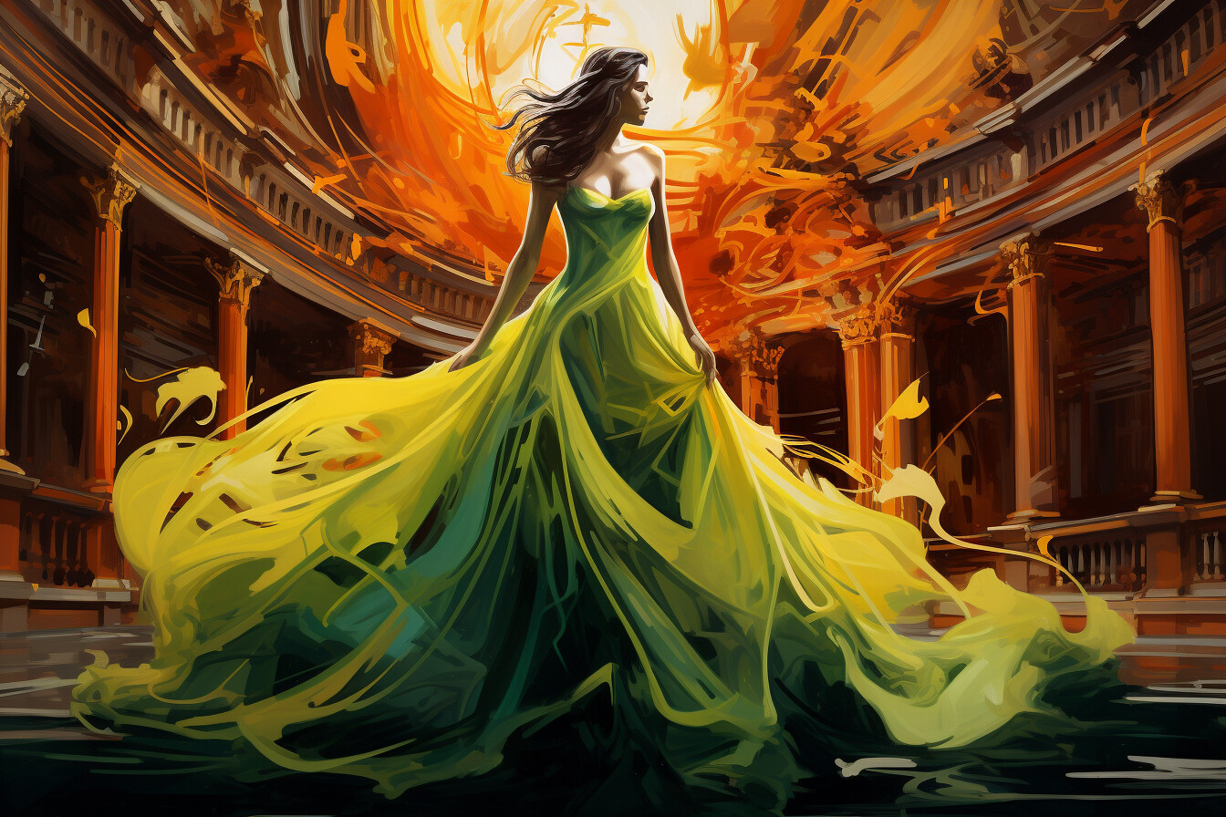 Ball Gowns meet Opera Houses - Concourse de Grandeur