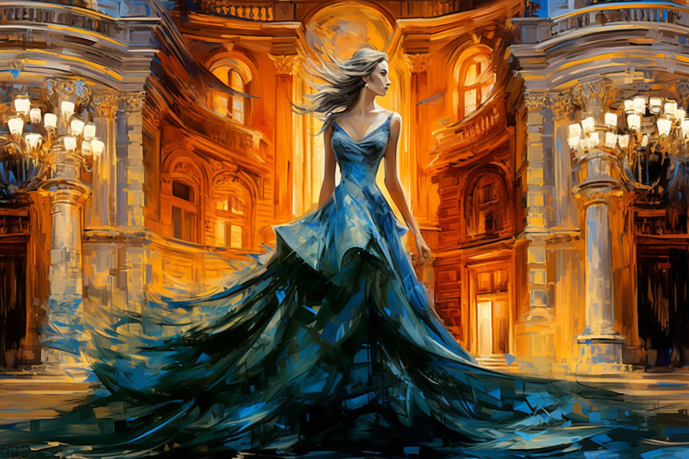 Ball Gowns meet Opera Houses - Concourse de Grandeur