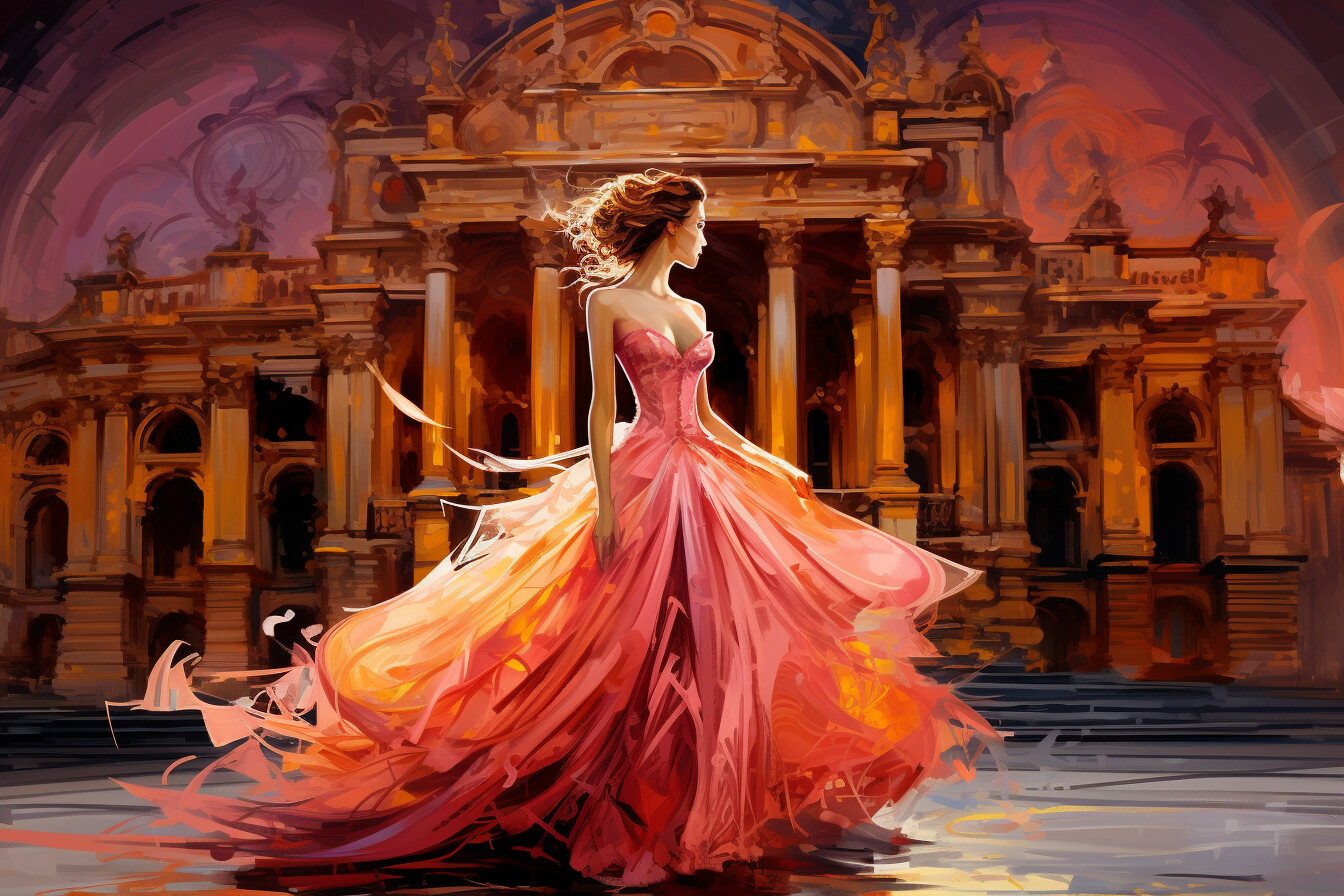 Ball Gowns meet Opera Houses - Concourse de Grandeur