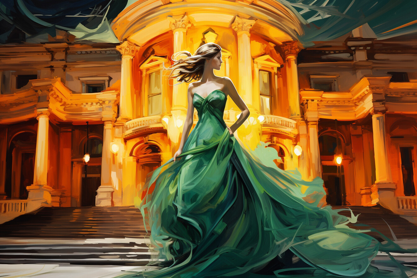 Ball Gowns meet Opera Houses - Concourse de Grandeur