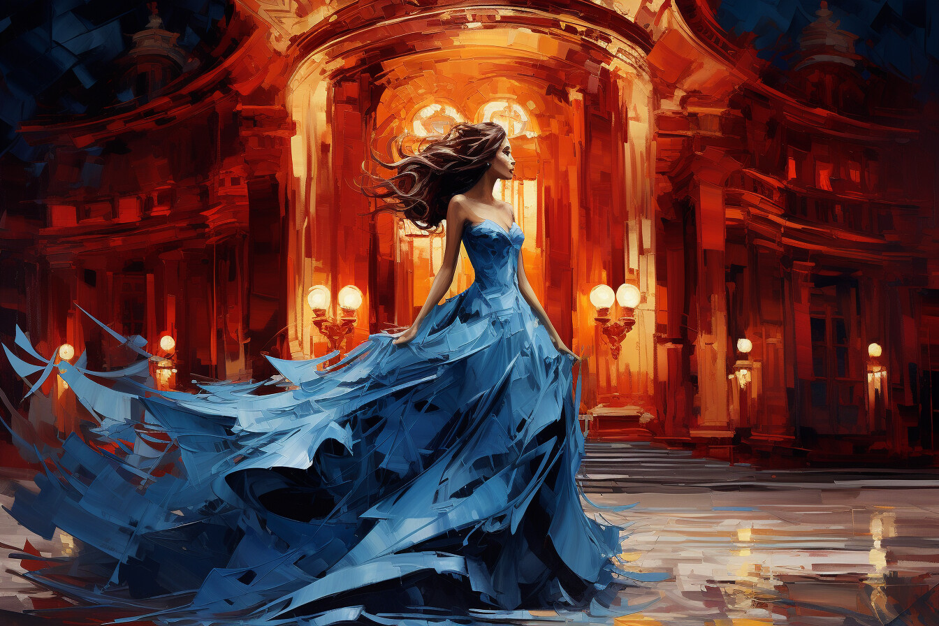 Ball Gowns meet Opera Houses - Concourse de Grandeur