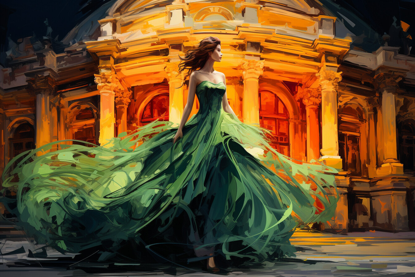 Ball Gowns meet Opera Houses - Concourse de Grandeur