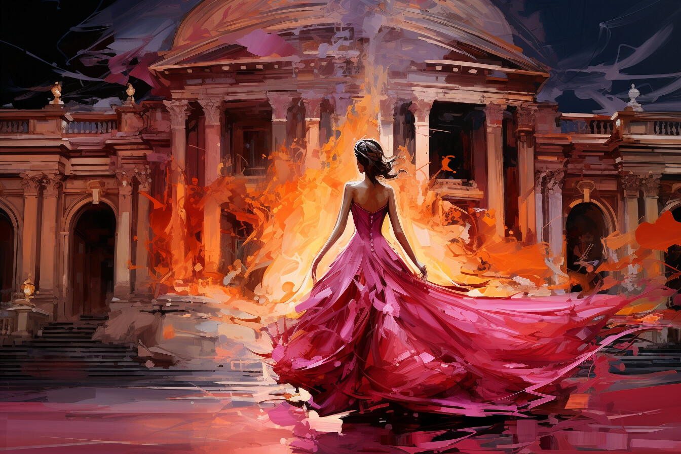 Ball Gowns meet Opera Houses - Concourse de Grandeur