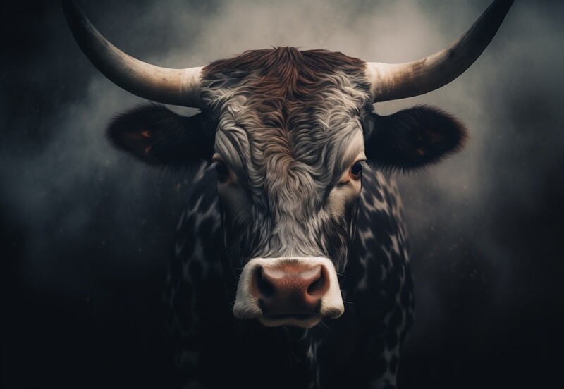 Hyperrealistic Nguni Canvas Design