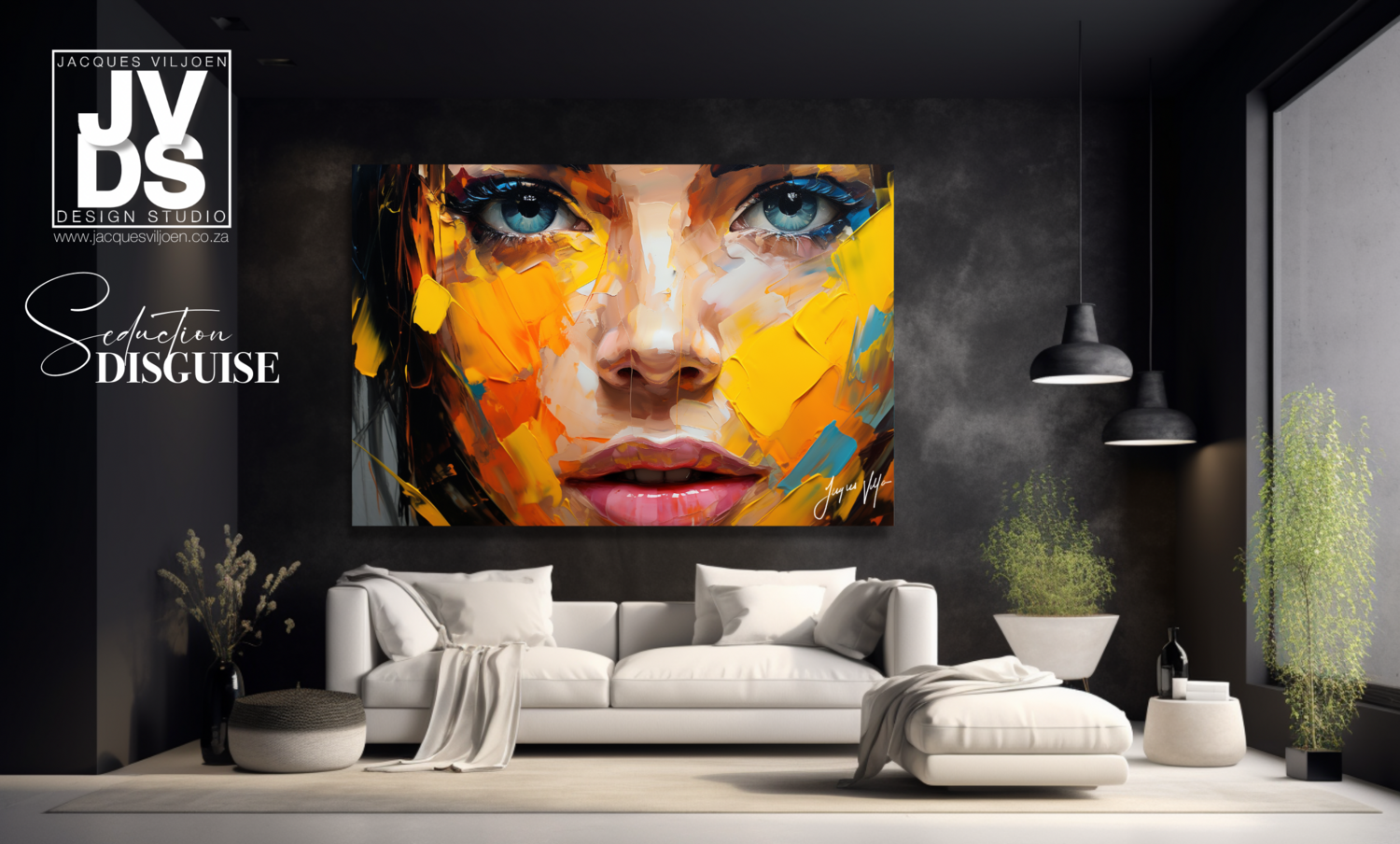 Seduction Disguise Canvas Design