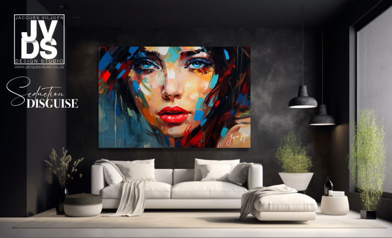 Seduction Disguise Canvas Design