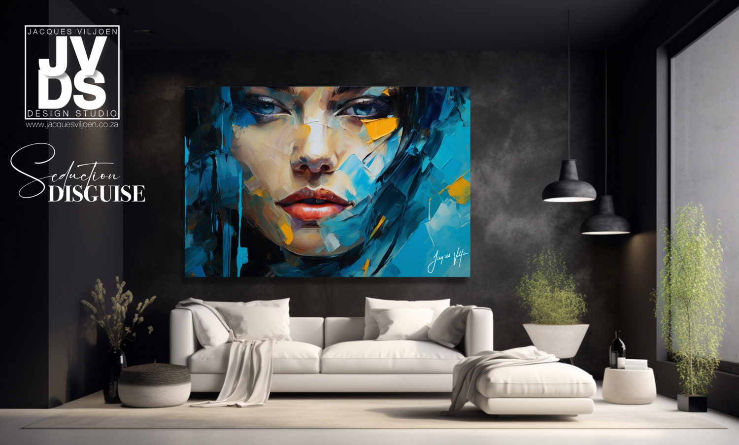 Seduction Disguise Canvas Design