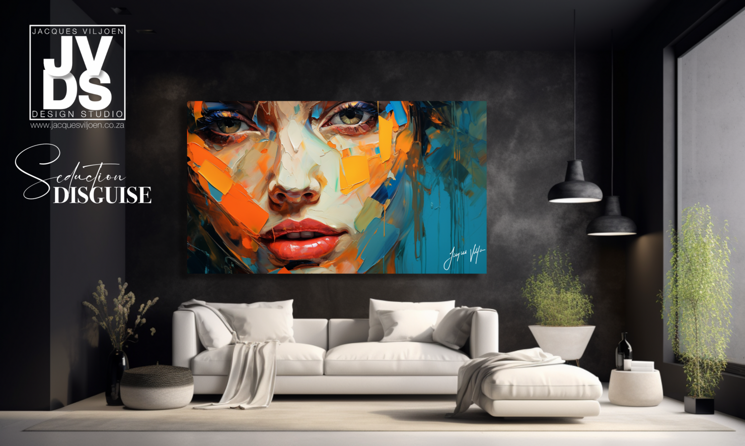 Seduction Disguise Canvas Design