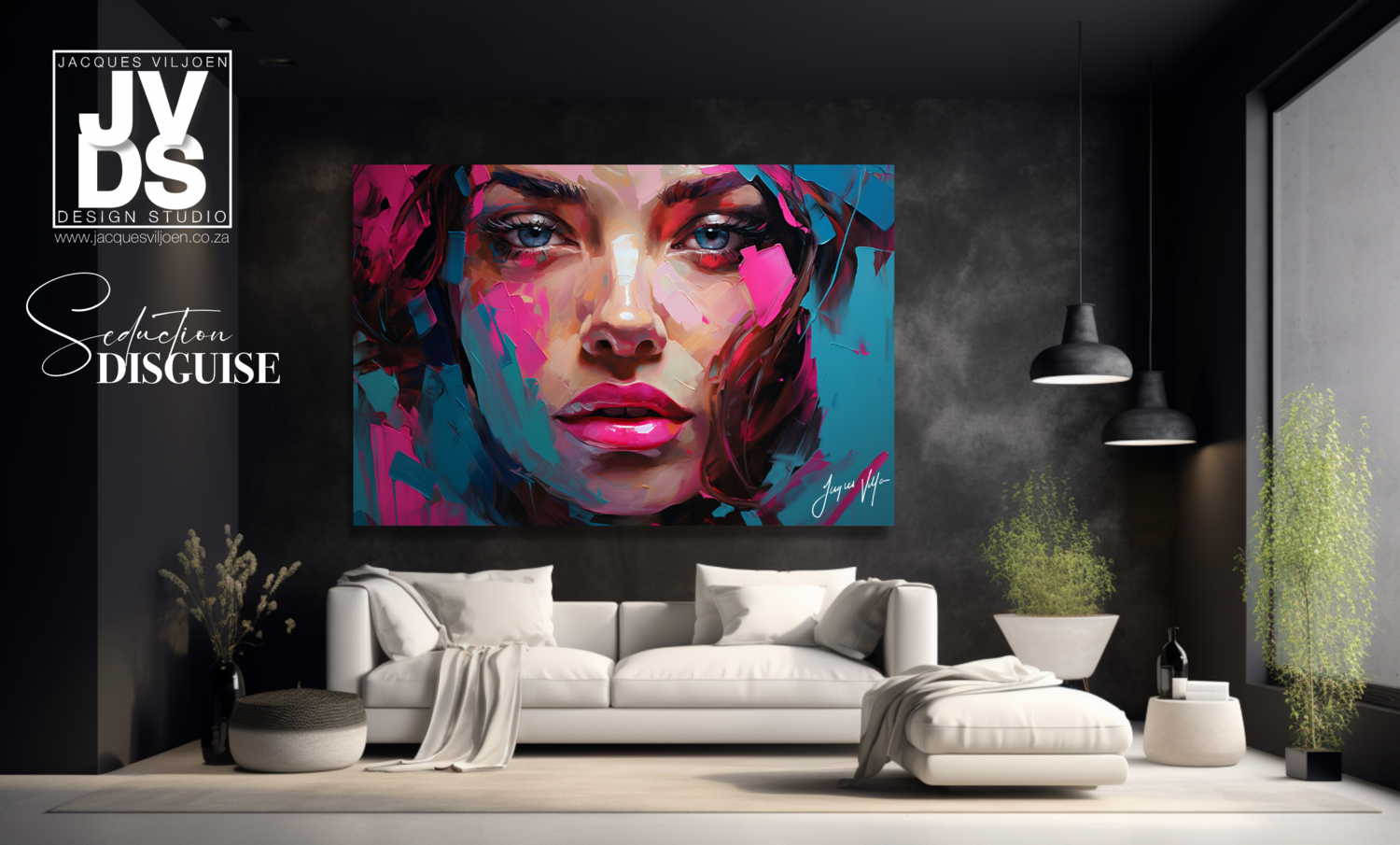 Seduction Disguise Canvas Design