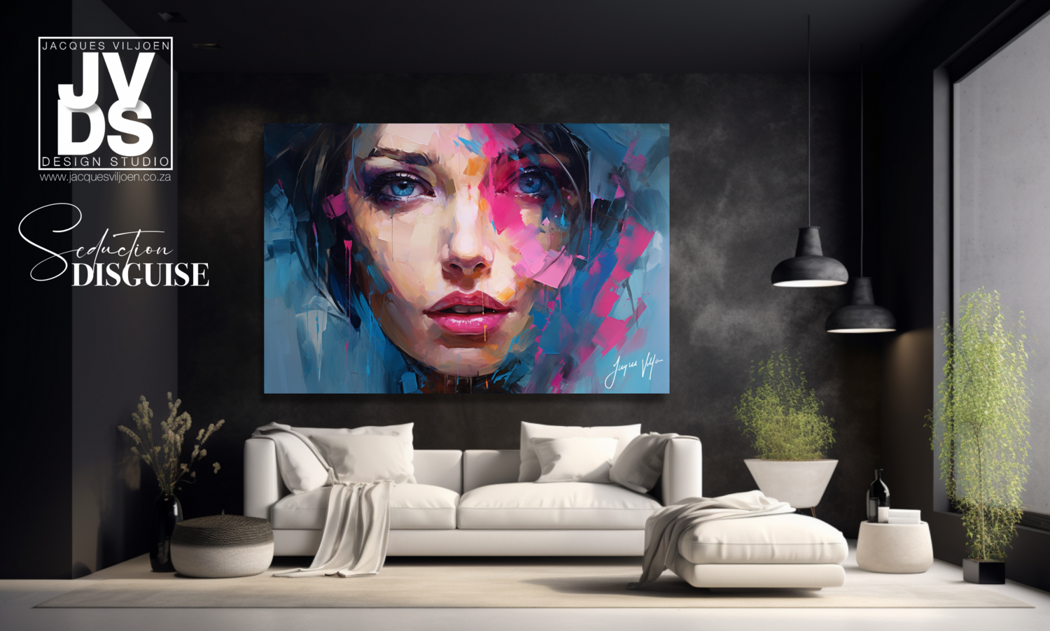 Seduction Disguise Canvas Design