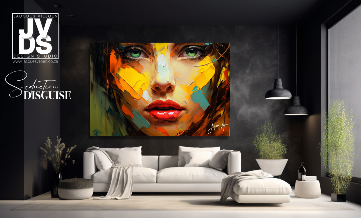 Seduction Disguise Canvas Design