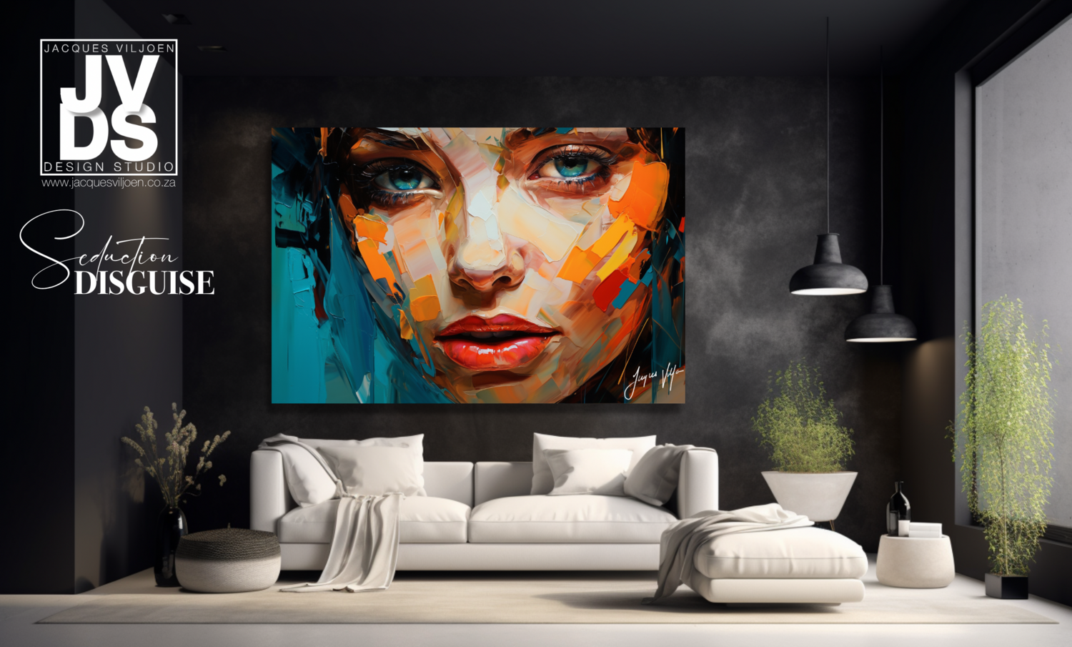 Seduction Disguise Canvas Design