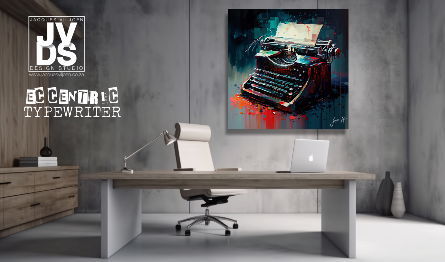 Eccentric Colour Typewriter