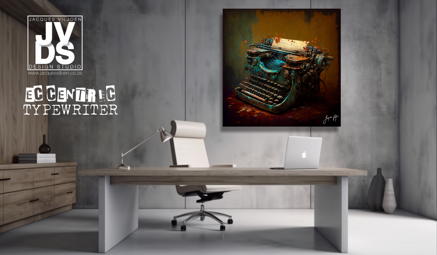 Eccentric Colour Typewriter