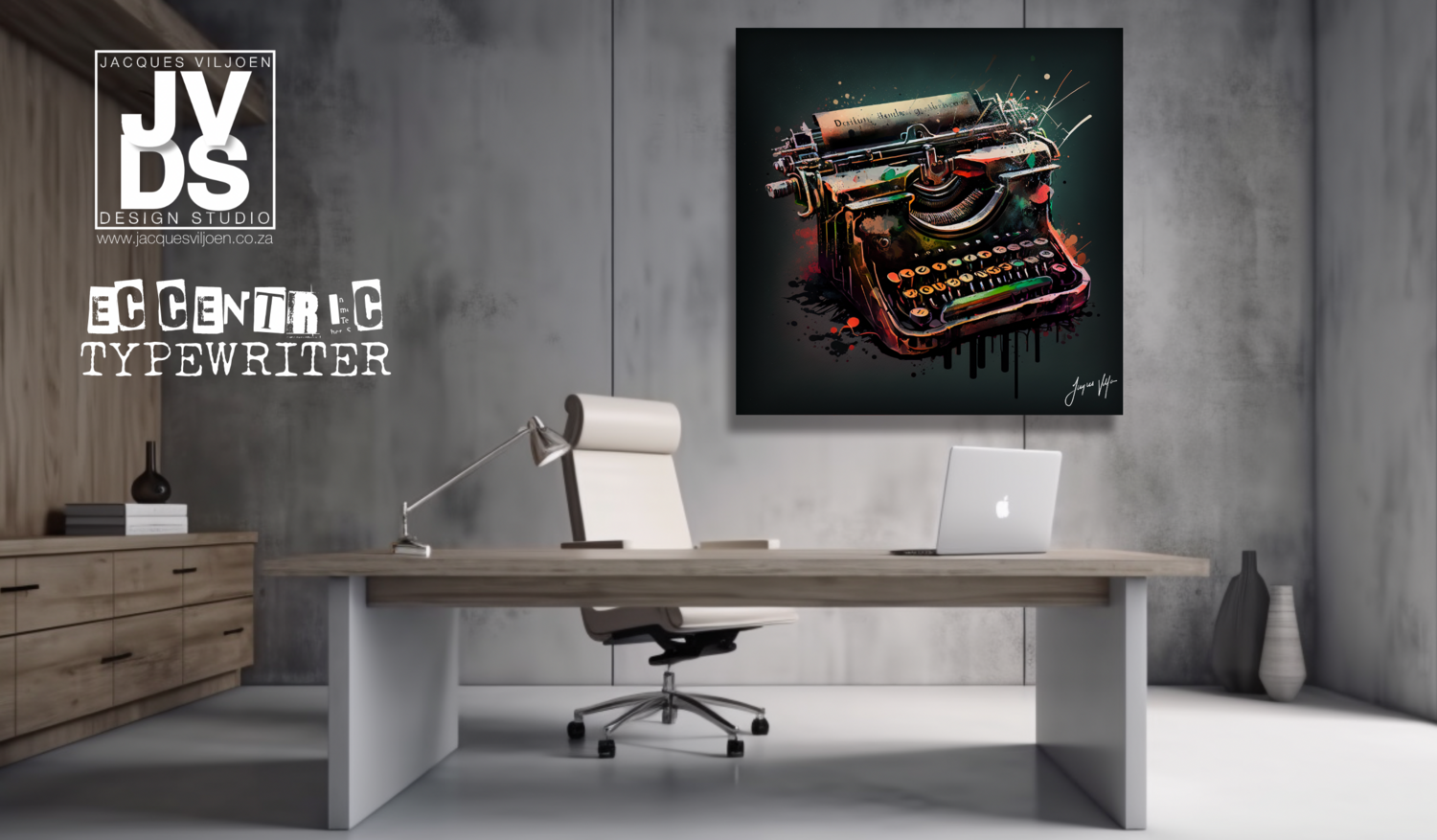 Eccentric Colour Typewriter