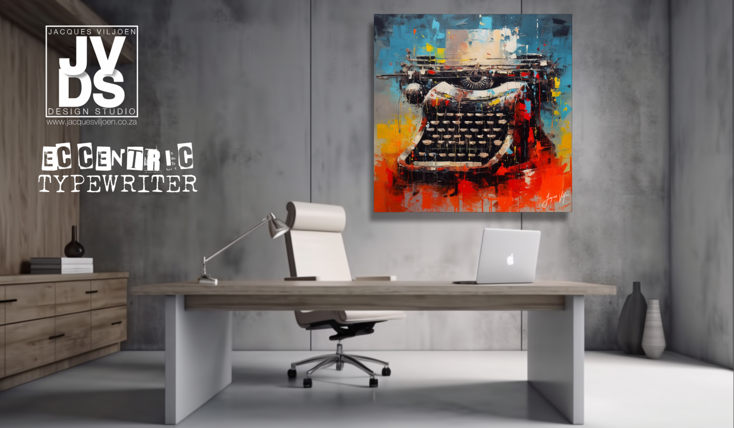 Eccentric Colour Typewriter