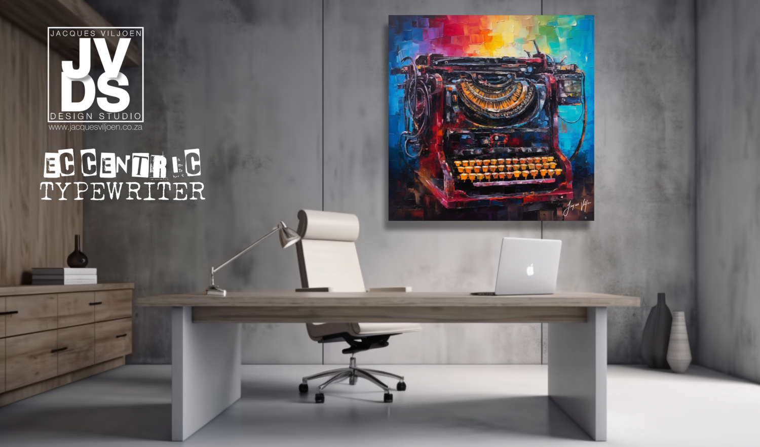 Eccentric Colour Typewriter