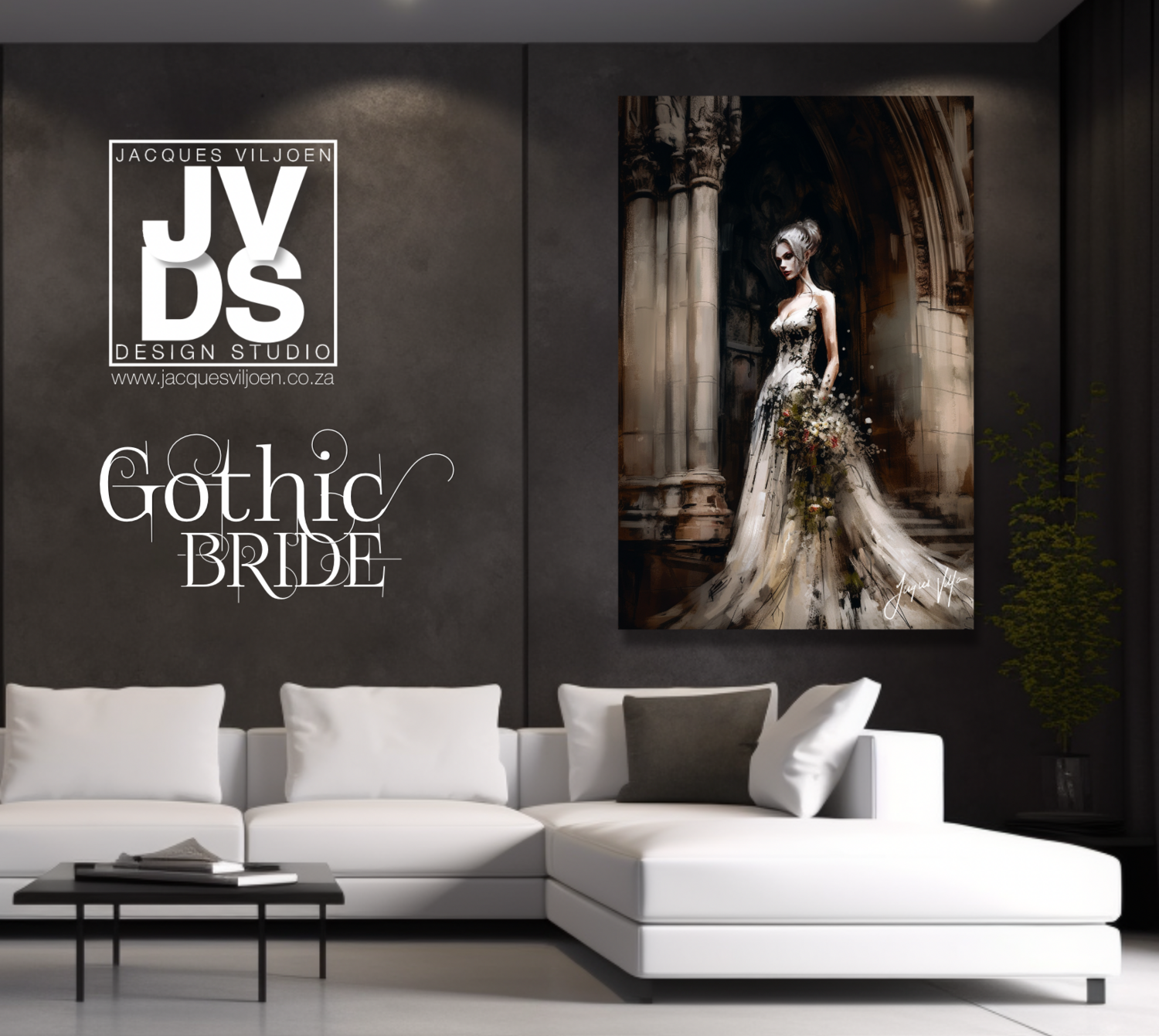 The Gothic Bride Canvas Collection